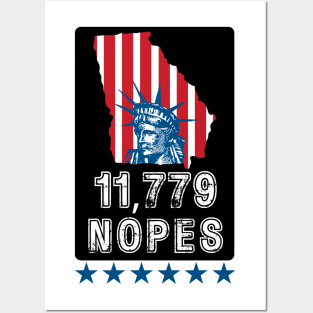 GA Votes - Mockup Lady Liberty Posters and Art